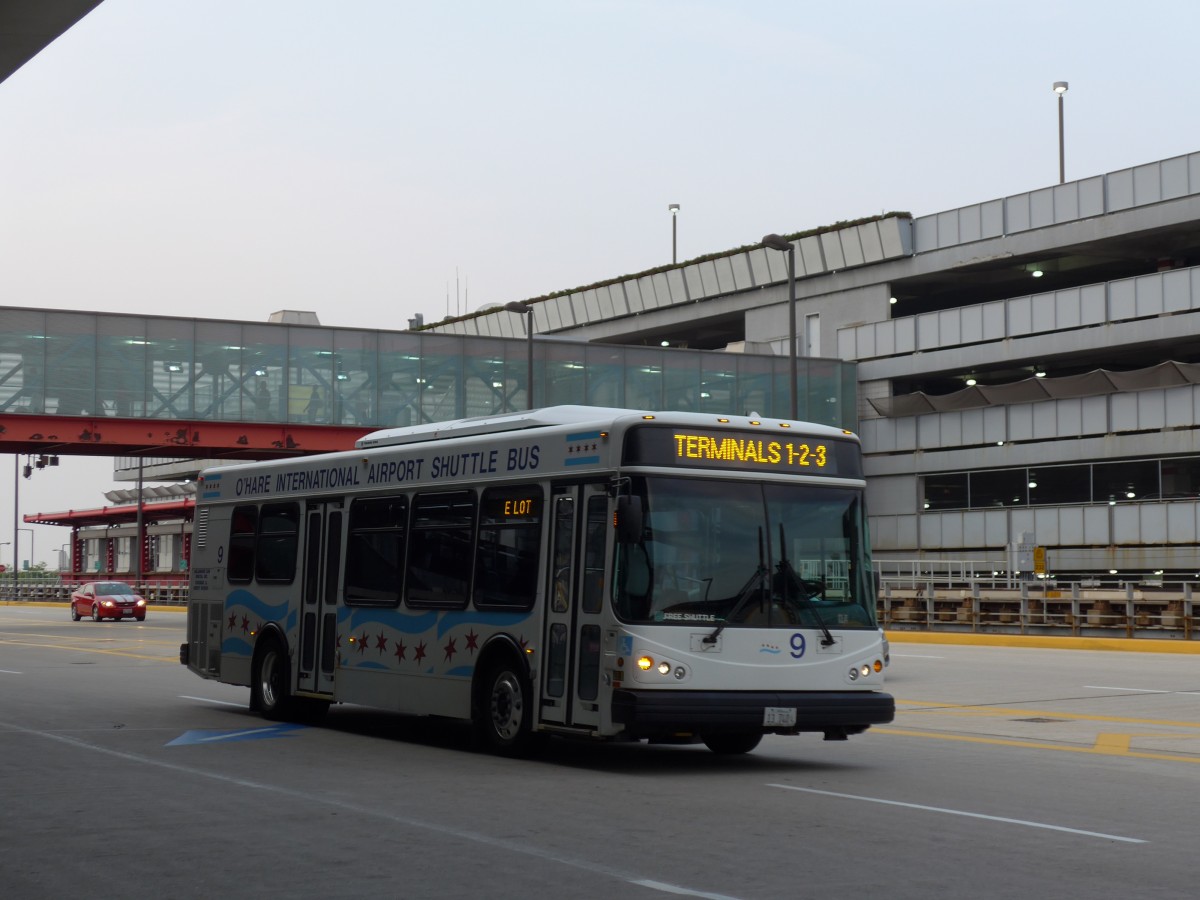 (153'298) - Delaware, Chicago - Nr. 9/13'740 L - ElDorado National am 19. Juli 2014 in Chicago, Airport O'Hare