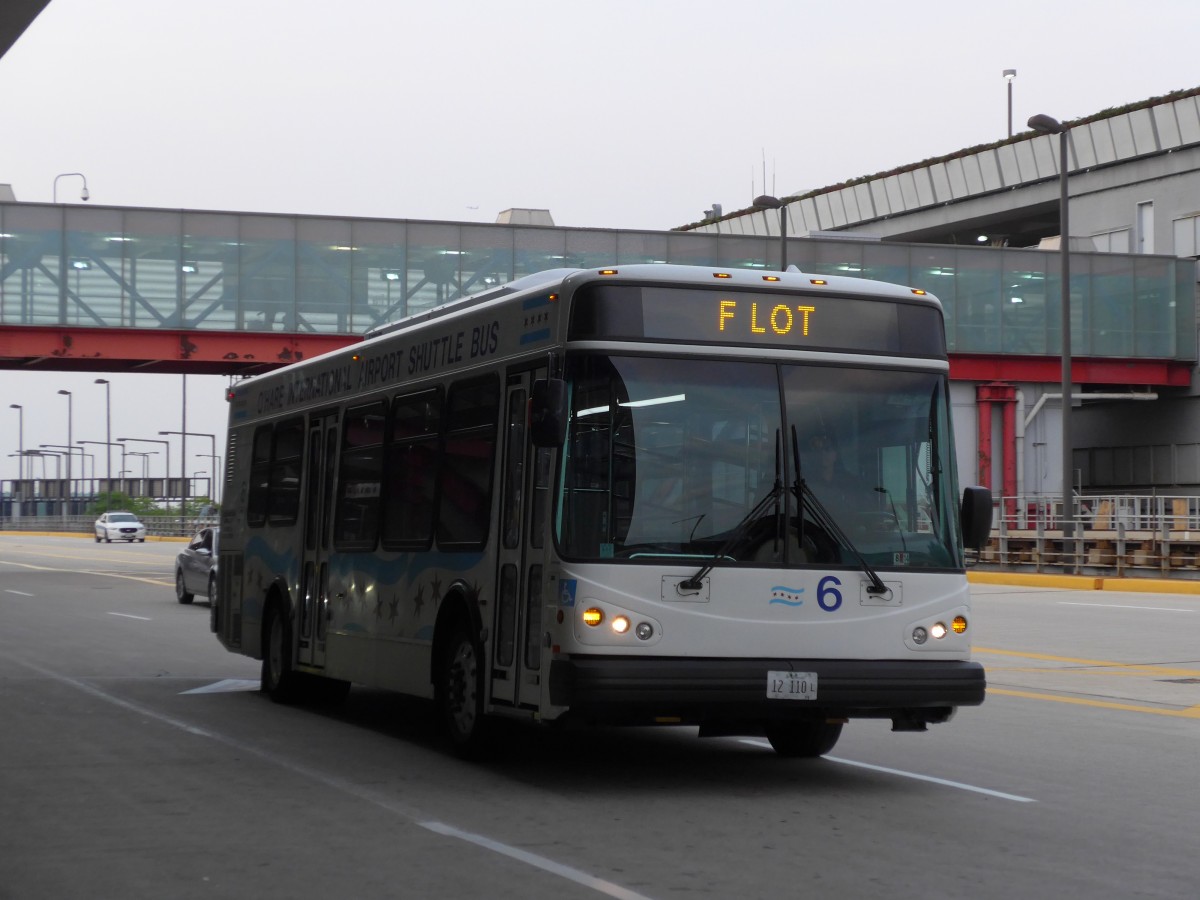 (153'308) - Delaware, Chicago - Nr. 6/12'110 L - ElDorado National am 19. Juli 2014 in Chicago, Airport O'Hare