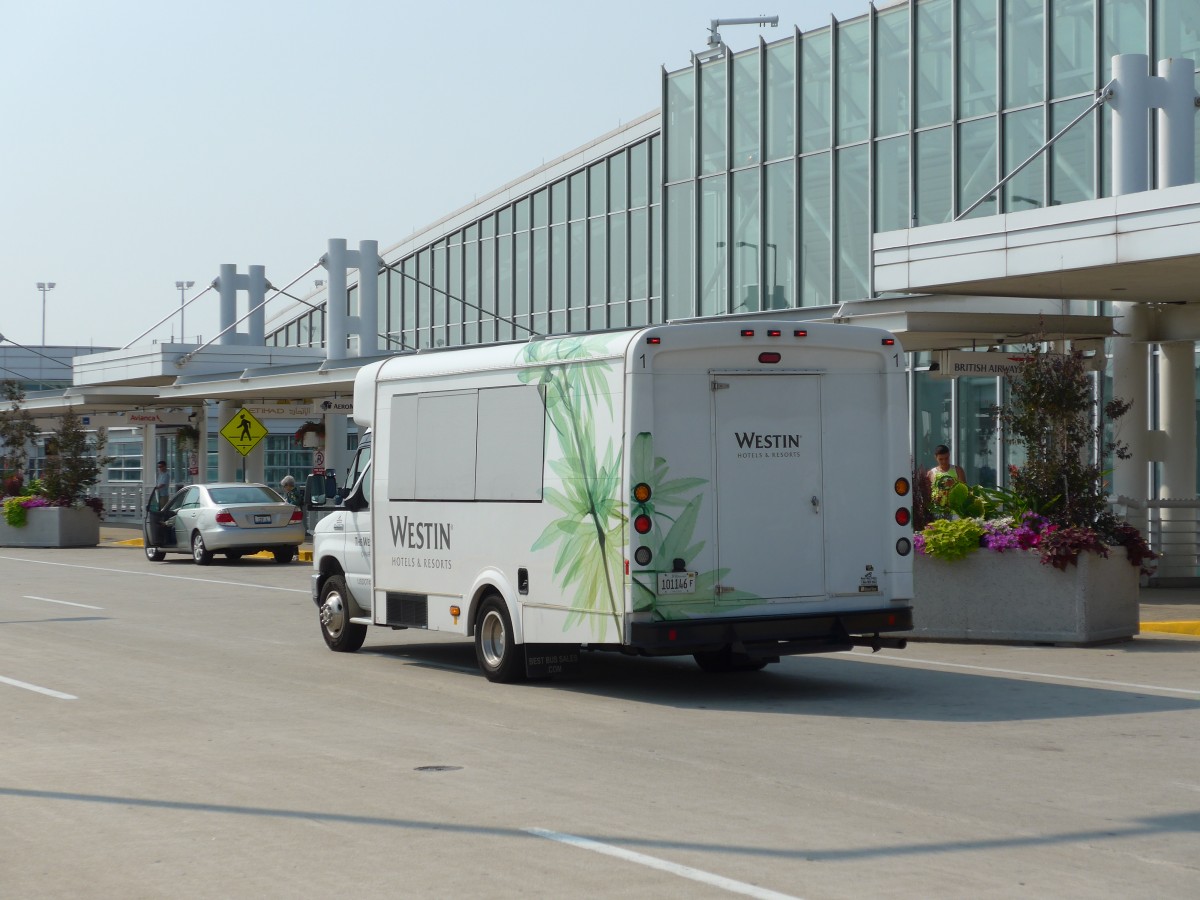 (153'323) - Westin O'Hare, Rosemont - Nr. 1/101'146 F - Ford am 20. Juli 2014 in Chicago, Airport O'Hare