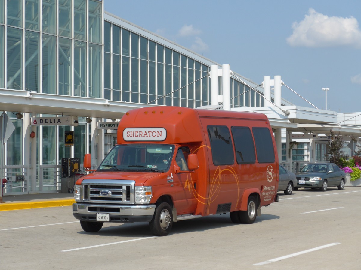 (153'349) - Sheraton, Chicago - Nr. 4/329'830 D - Ford am 20. Juli 2014 in Chicago, Airport O'Hare