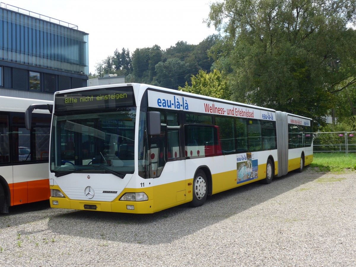 (153'614) - VBD Davos - Nr. 11 - Mercedes am 4. August 2014 in Kloten, EvoBus