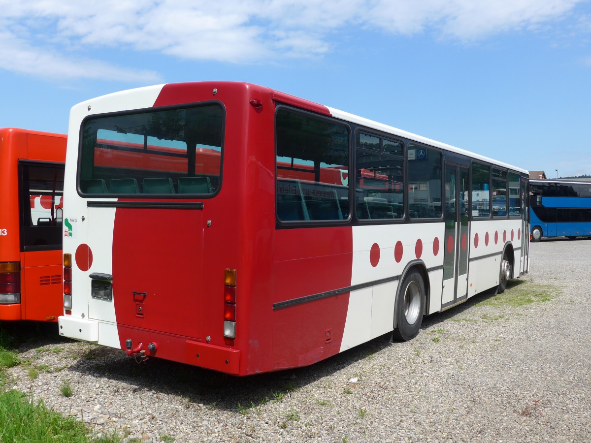 (153'616) - TPF Fribourg - Nr. 32 - Volvo/Lauber (ex Nr. 3; ex GFM Fribourg Nr. 3) am 4. August 2014 in Kloten, EvoBus