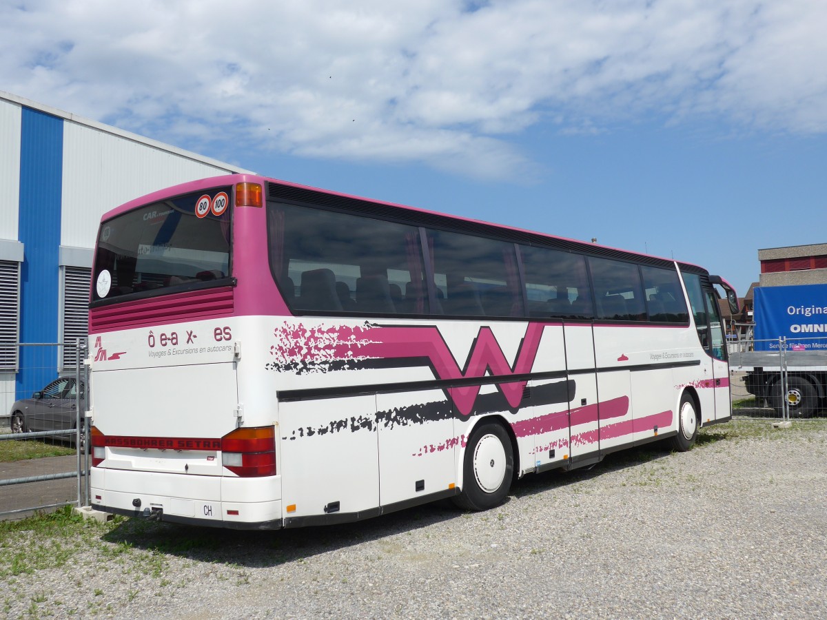 (153'624) - Auto-Transports, La Cte-aux-Fes - Setra am 4. August 2014 in Kloten, EvoBus