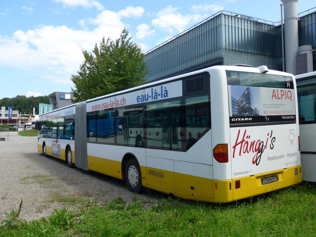 (153'632) - VBD Davos - Nr. 11 - Mercedes am 4. August 2014 in Kloten, EvoBus