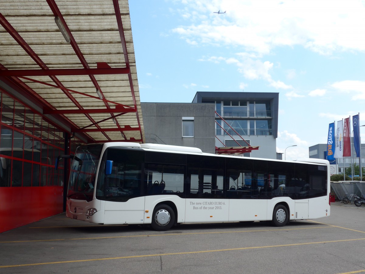 (153'643) - EvoBus, Kloten - ZH 26 U - Mercedes am 4. August 2014 in Kloten, EvoBus