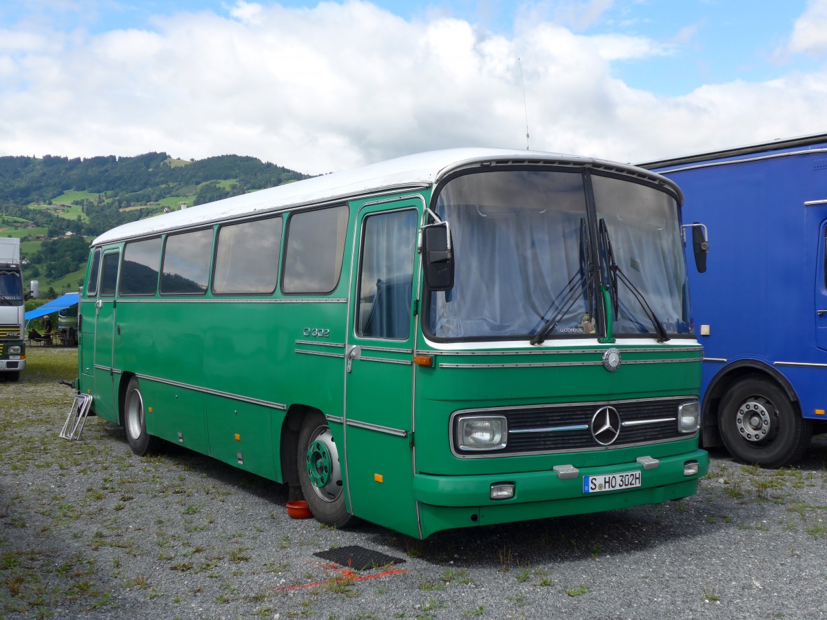 (153'791) - Aus Deutschland: ??? - S-HO 302H - Mercedes am 16. August 2014 in Altsttten, Allmendplatz