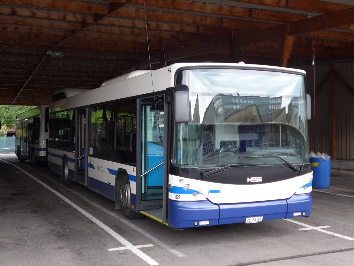 (154'091) - ZVB Zug - Nr. 169/ZG 88'169 - Hess am 19. August 2014 in Zug, Garage