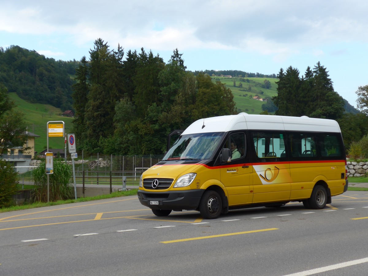 (154'658) - Thepra, Stans - Nr. 21/NW 15'296 - Mercedes (ex Ltscher, Neuheim) am 30. August 2014 in Ennetmoos, St. Jakob