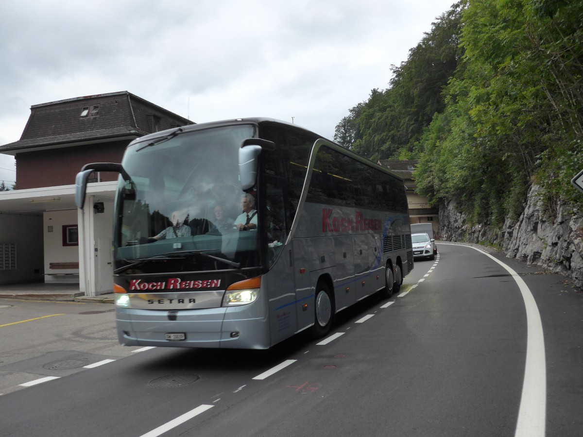 (154'671) - Koch, Giswil - OW 10'039 - Setra am 30. August 2014 auf dem Brnigpass