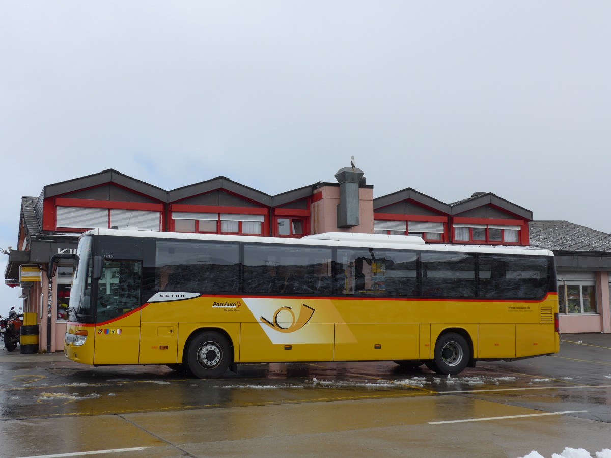 (154'767) - AVG Meiringen - Nr. 73/BE 171'453 - Setra am 1. September 2014 in Nufenen, Passhhe