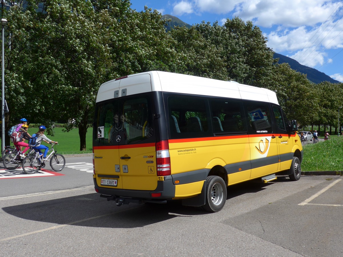 (154'831) - Barenco, Faido - TI 13'681 - Mercedes am 1. September 2014 in Faido, Garage