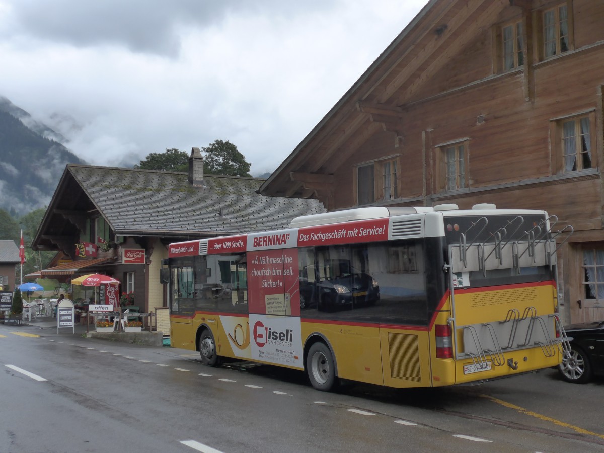 (154'867) - AVG Meiringen - Nr. 72/BE 614'040 - MAN/Gppel am 1. September 2014 in Gadmen, Post