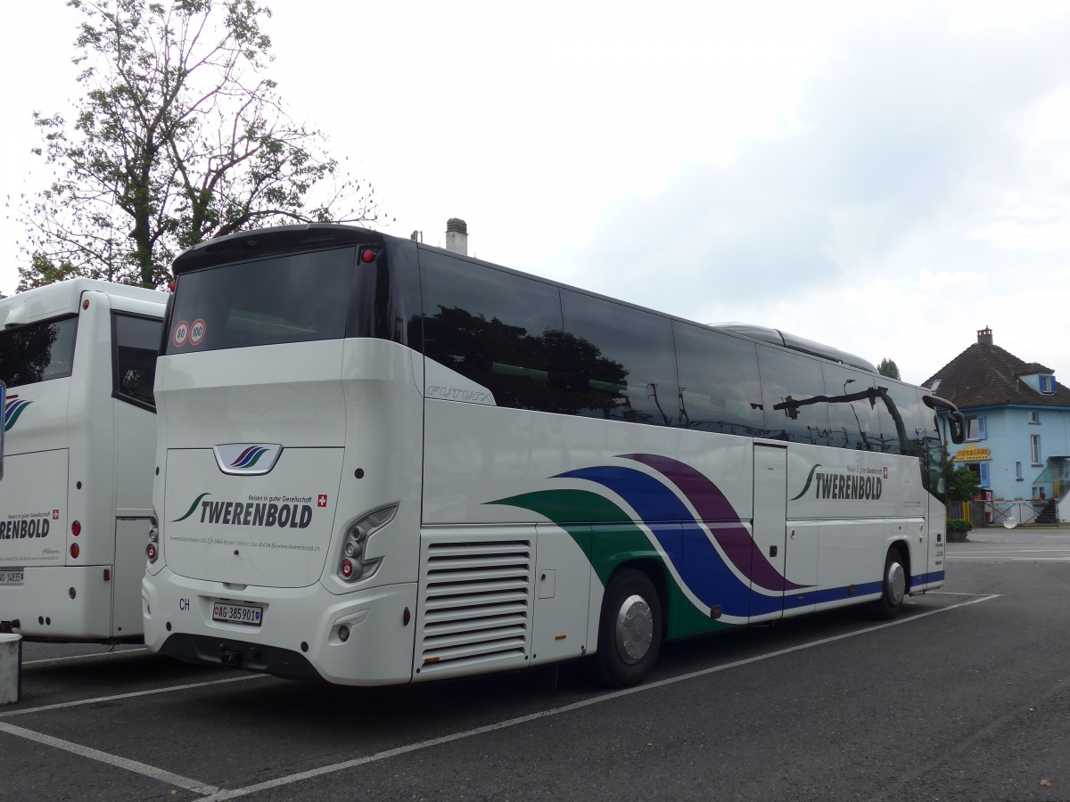 (154'911) - Twerenbold, Baden - Nr. 36/AG 385'901 - VDL am 10. September 2014 in Thun, Seestrasse