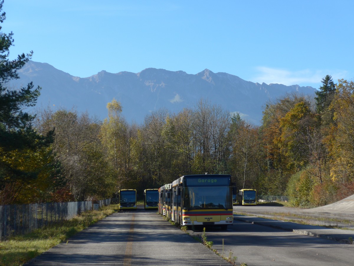 (156'375) - STI Thun - Nr. 98 - MAN am 1. November 2014 in Thun, Waffenplatz