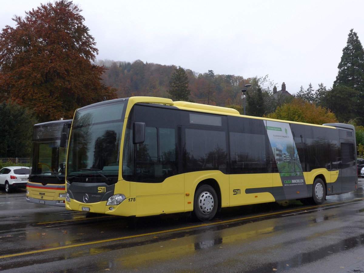 (156'424) - STI Thun - Nr. 175/BE 752'175 - Mercedes am 5. November 2014 bei der Schifflndte Thun