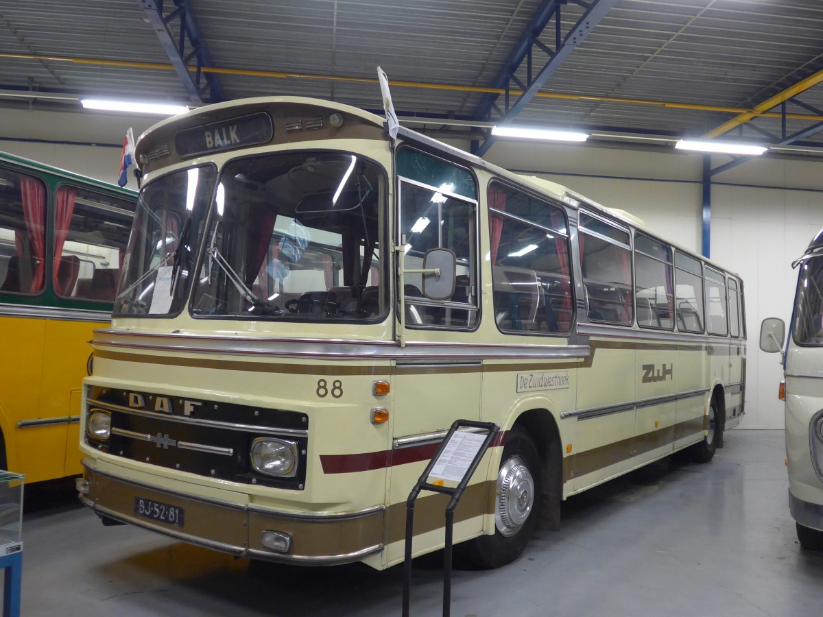 (156'643) - ZWH Balk (NBM) - Nr. 88/BJ-52-81 - DAF/Hainje am 18. November 2014 in Hoogezand, Museum