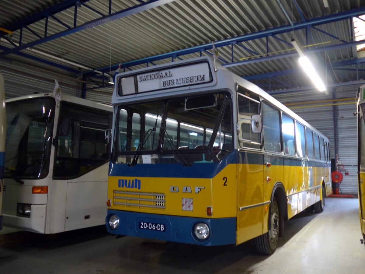 (156'668) - NWH Zwartsluis (NBM) - Nr. 2/20-06-DB - DAF am 18. November 2014 in Hoogezand, Museum