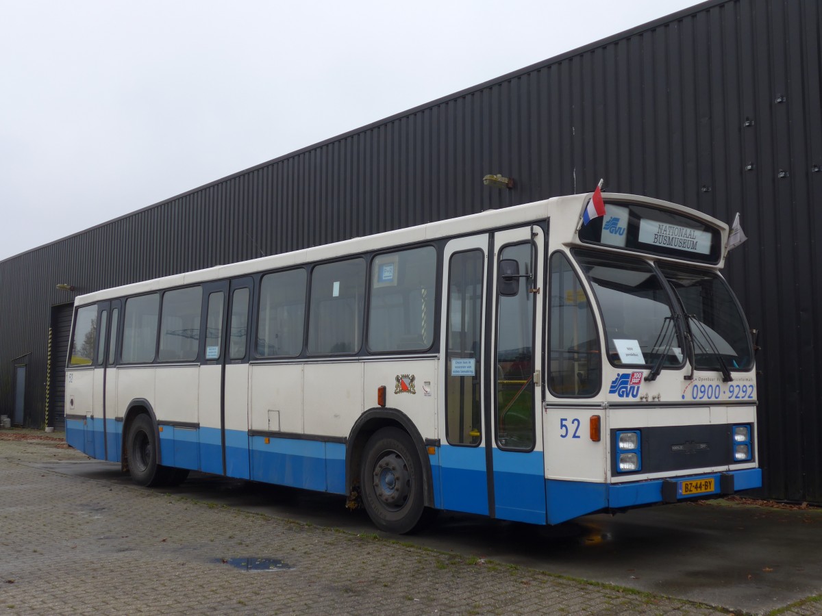 (156'676) - GVU Utrecht (NBM) - Nr. 52/BZ-44-BY - DAF/Hainje am 18. November 2014 in Hoogezand, Museum