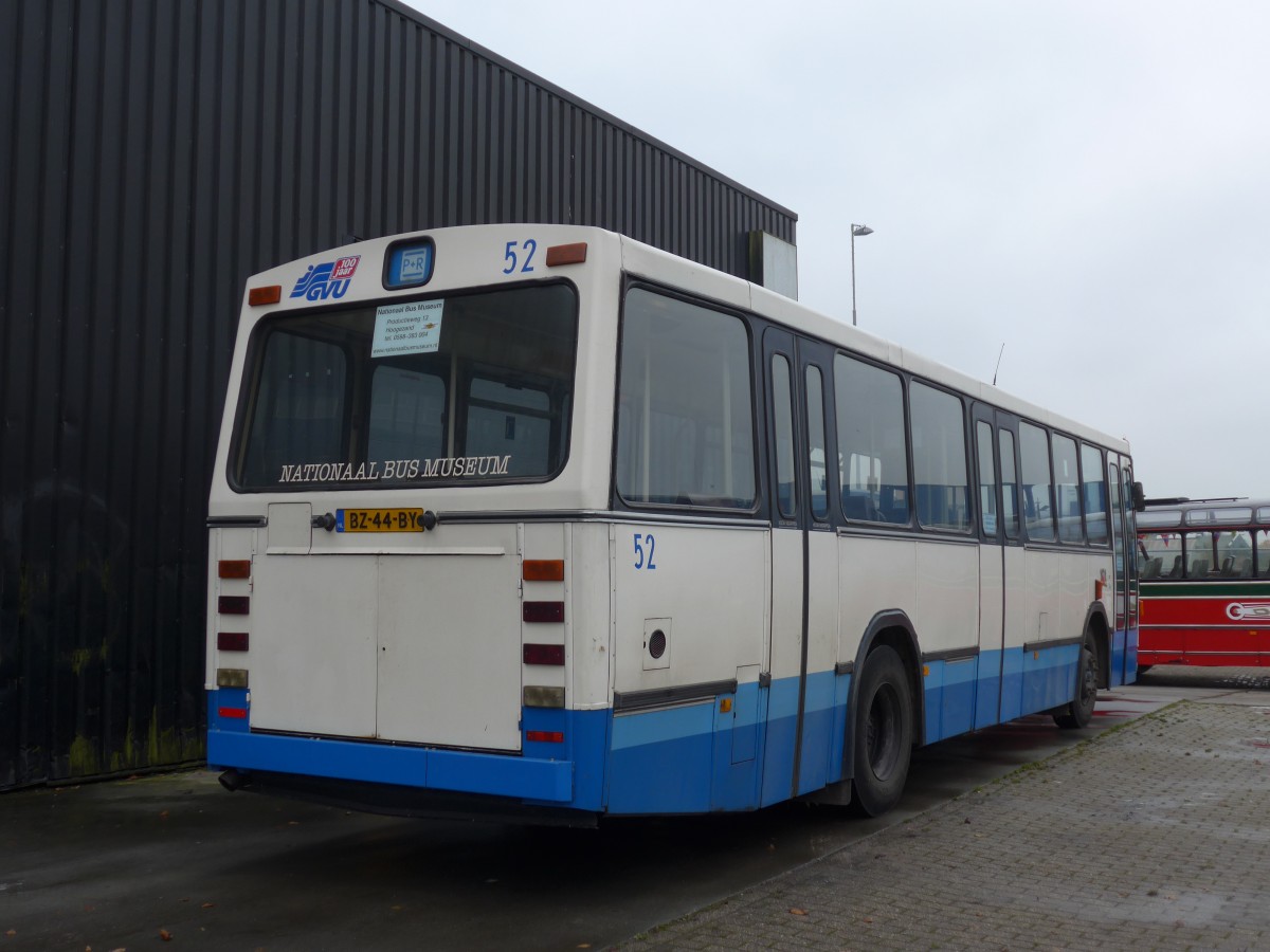 (156'677) - GVU Utrecht (NBM) - Nr. 52/BZ-44-BY - DAF/Hainje am 18. November 2014 in Hoogezand, Museum