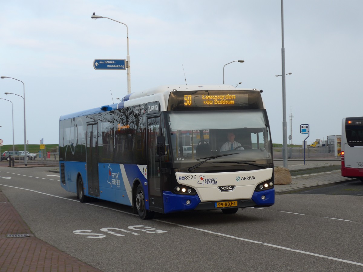 (156'849) - ARRIVA - Nr. 8526/99-BBJ-4 - VDL am 19. November 2014 in Lauwersoog, Haven