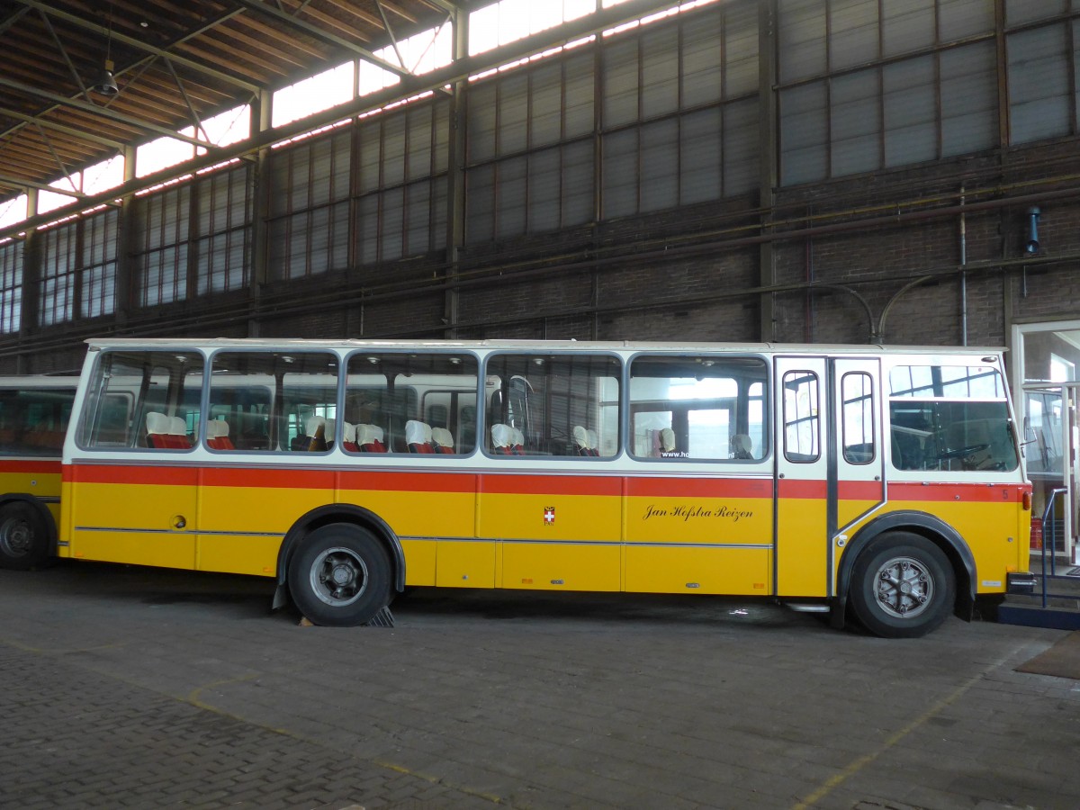 (156'958) - FRAM Drachten - Nr. 5/BE-16-38 - FBW/FHS (ex 24'184) am 20. November 2014 in Drachten, Autobusmuseum