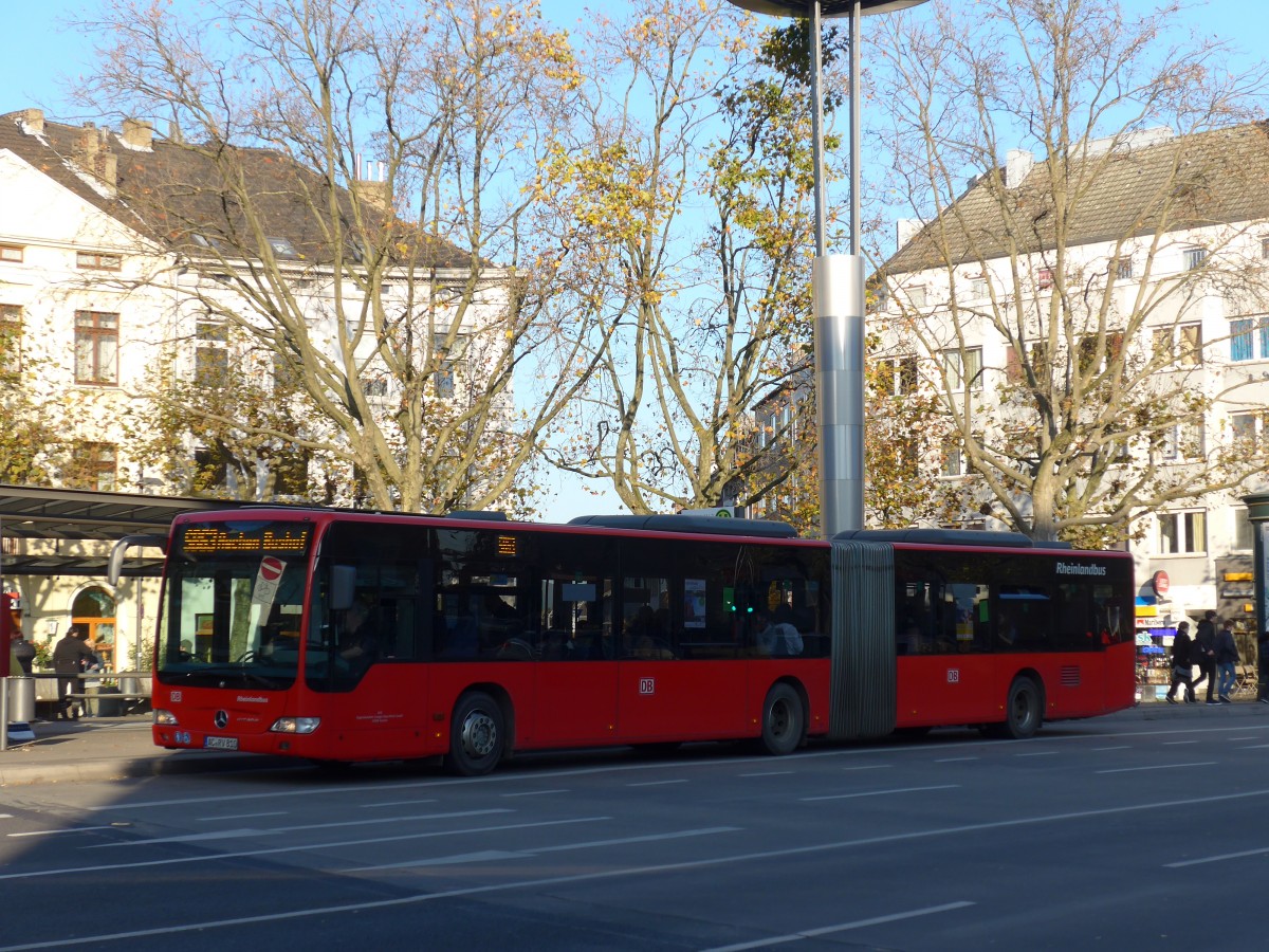 (157'243) - RVE Aachen - AC-RV 810 - Mercedes am 21. November 2014 beim Hauptbahnhof Aachen