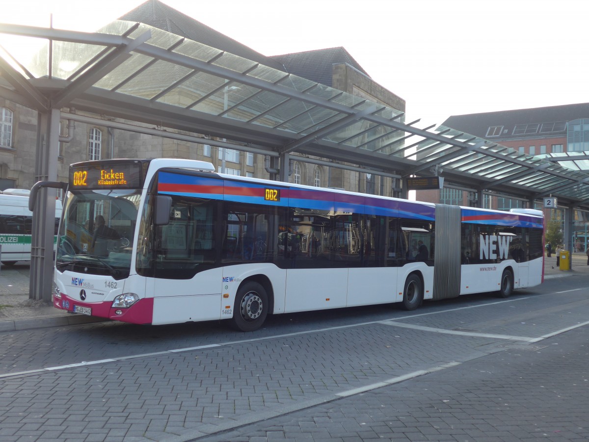 (157'313) - MBus, Mnchengladbach - Nr. 1462/MG-EB 1462 - Mercedes am 22. November 2014 beim Hauptbahnhof Mnchengladbach