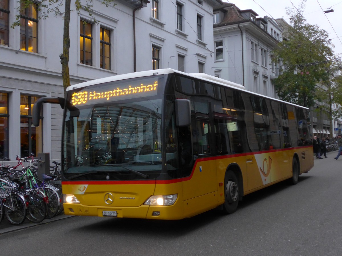 (157'659) - Steiger, Schlatt - Nr. 267/ZH 13'779 - Mercedes am 6. Dezember 2014 beim Hauptbahnhof Winterthur