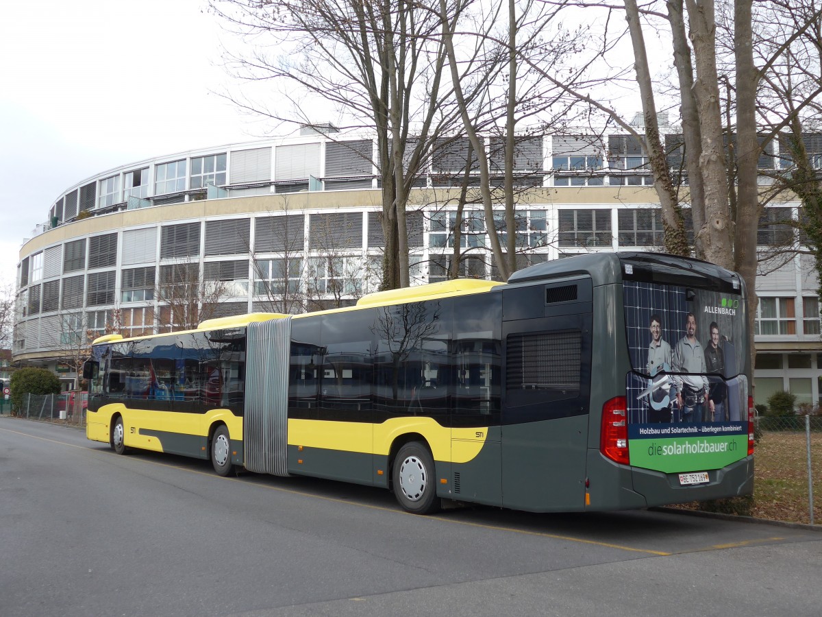 (157'910) - STI Thun - Nr. 169/BE 752'169 - Mercedes am 25. Dezember 2014 bei der Schifflndte Thun