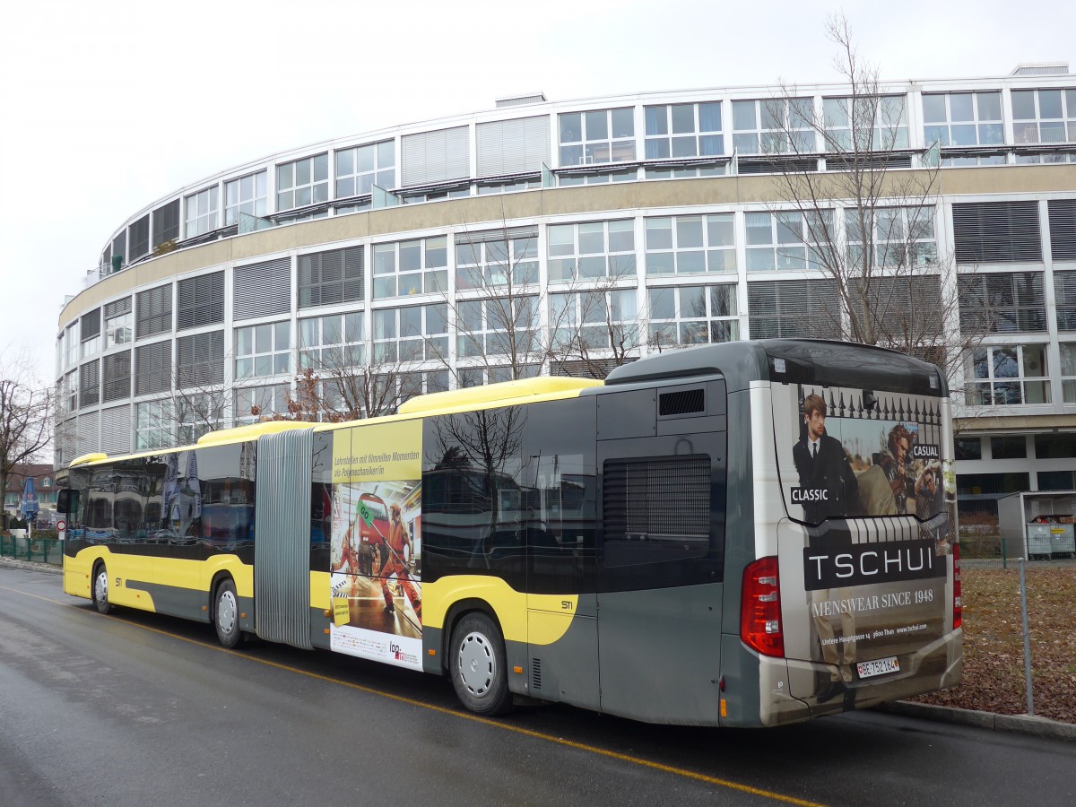 (158'889) - STI Thun - Nr. 164/BE 752'164 - Mercedes am 28. Februar 2015 bei der Schifflndte Thun