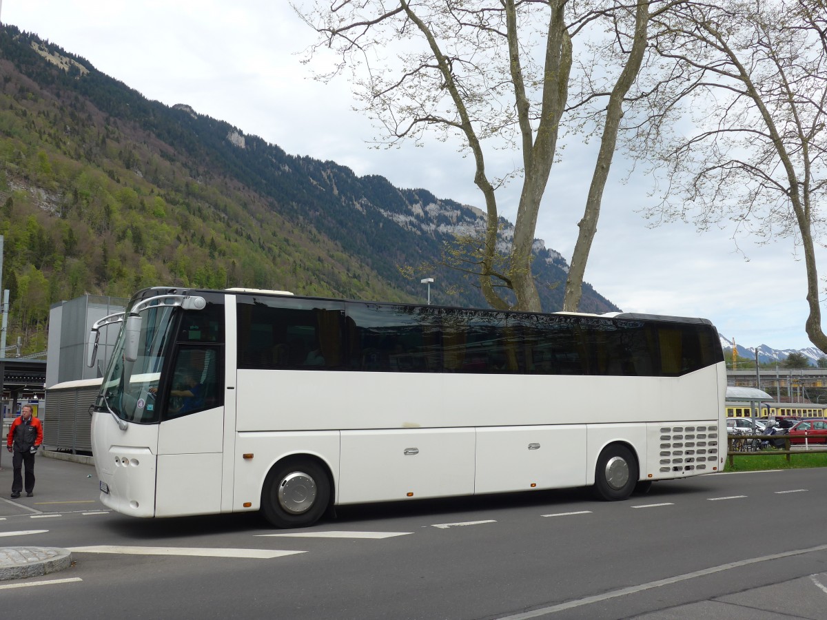 (160'070) - Aus Bulgarien: ??? - CA 0523 TP - Bova am 26. april 2015 beim Bahnhof Interlaken Ost