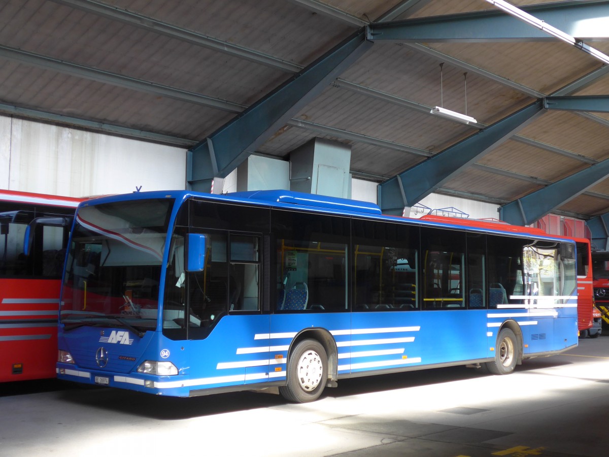 (160'509) - AFA Adelboden - Nr. 94/BE 26'974 - Mercedes am 14. Mai 2015 im Autobahnhof Adelboden