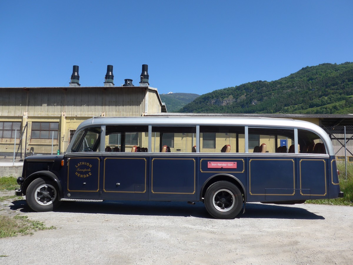 (161'188) - Lathion, Sion - Berna/Lauber am 27. Mai 2015 in Sion, Garage