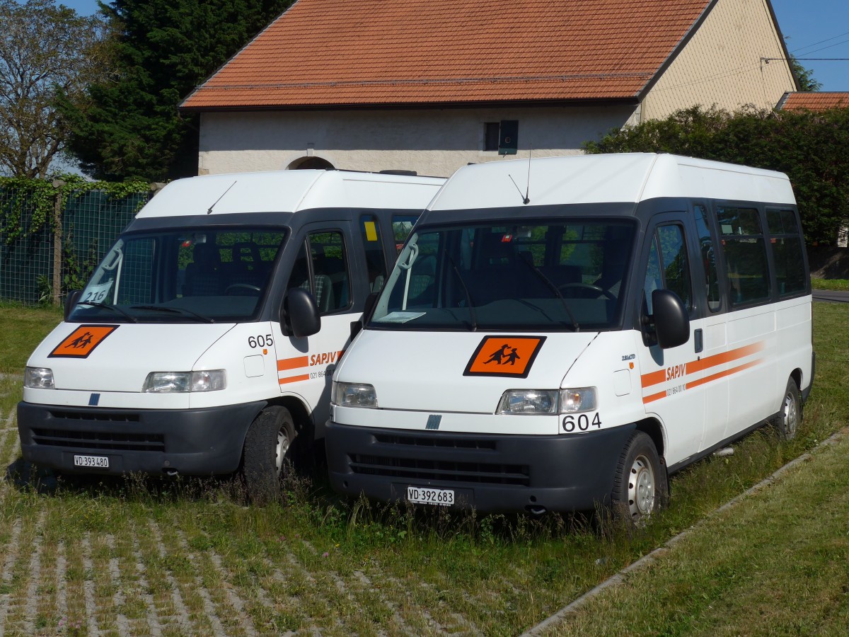 (161'390) - SAPJV, L'Isle - Nr. 604/VD 392'683 - Fiat am 28. Mai 2015 in L'Isle, Garage