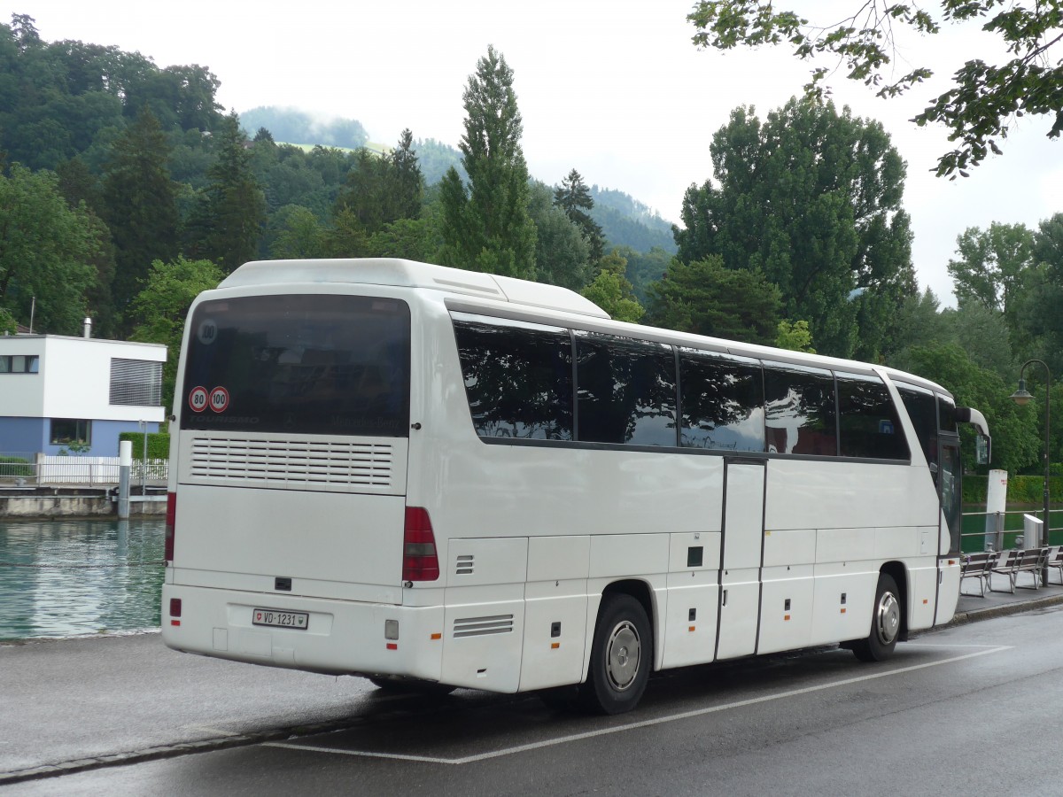 (162'165) - Remy, Lausanne - VD 1231 - Mercedes am 16. Juni 2015 bei der Schifflndte Thun
