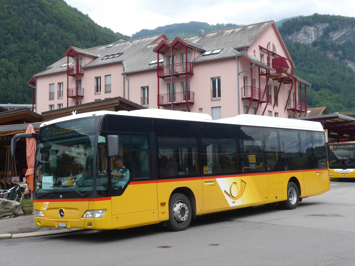 (162'399) - AVG Meiringen - Nr. 71/BE 412'071 - Mercedes am 20. Juni 2015 in Meiringen, Postautostation