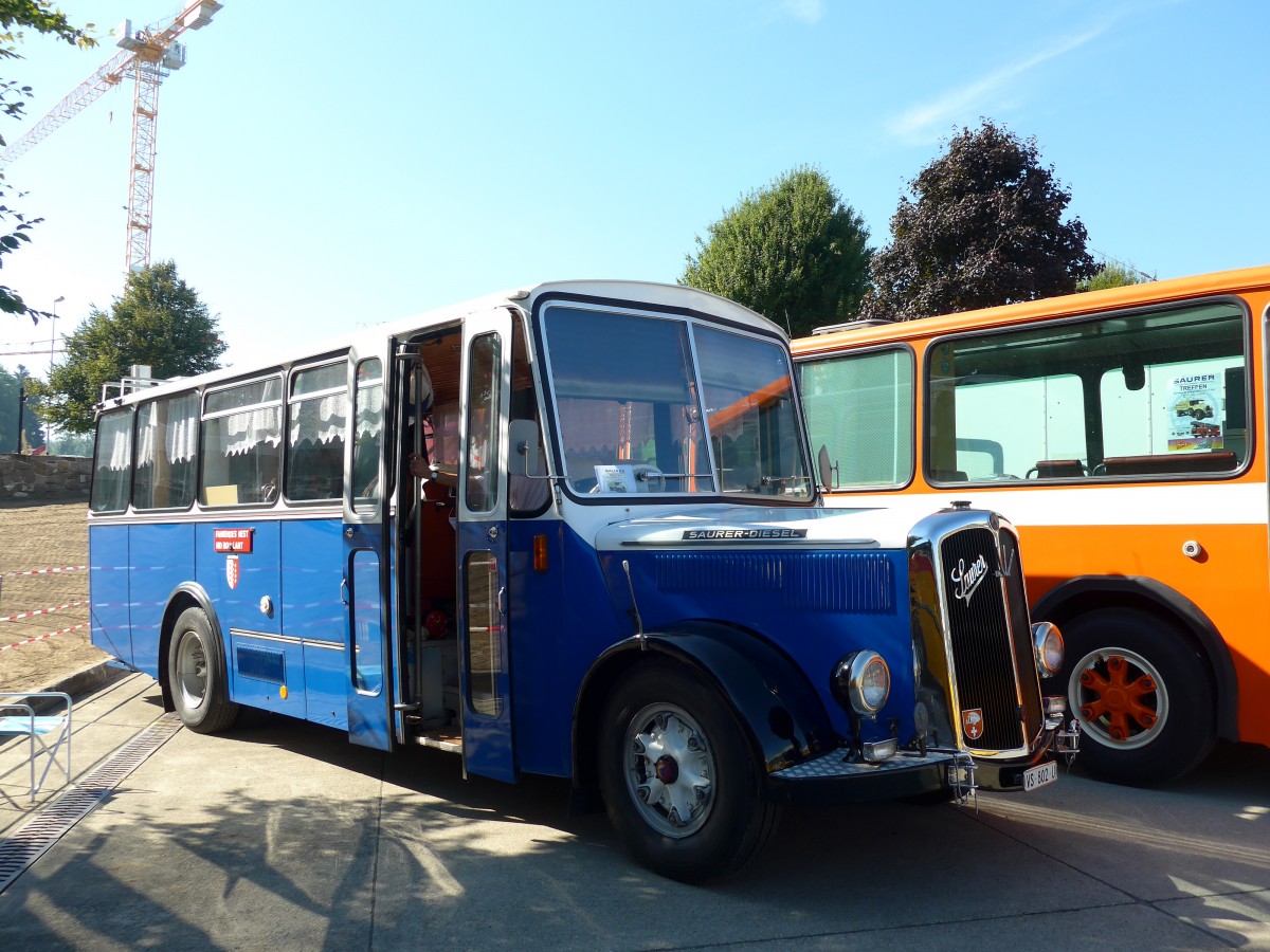 (163'916) - Suter, Savise - VS 802 U - Saurer/R&J (ex ATJ Vaulion; ex TPC Aigle; ex Bressoud, Torgon) am 29. August 2015 in Oberkirch, CAMPUS Sursee