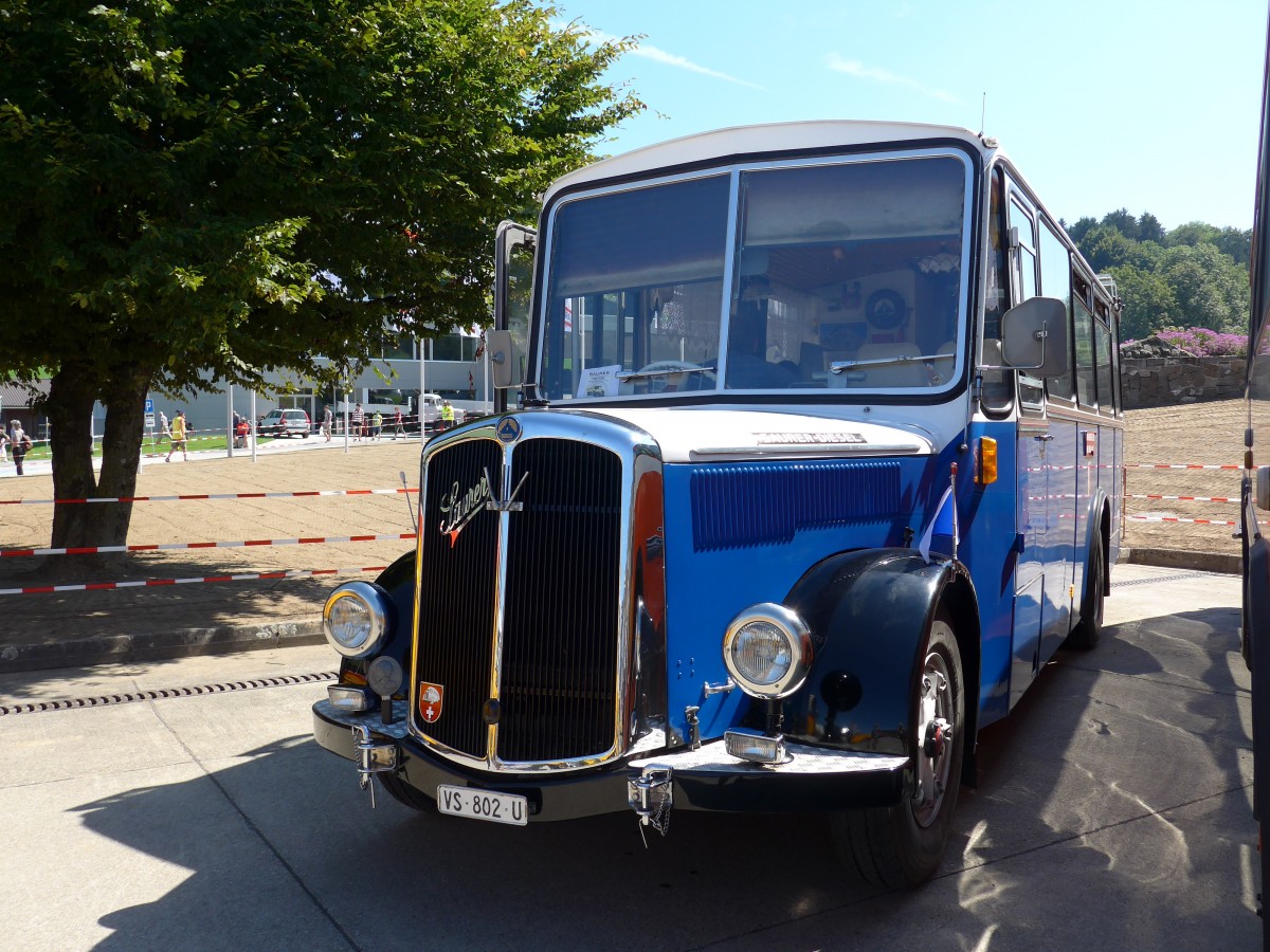 (164'162) - Suter, Savise - VS 802 U - Saurer/R&J (ex ATJ Vaulion; ex TPC Aigle; ex Bressoud, Torgon) am 29. August 2015 in Oberkirch, CAMPUS Sursee