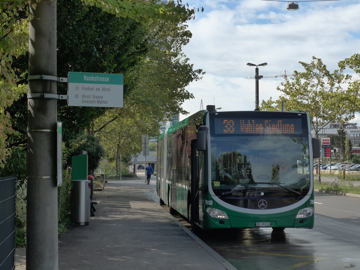 (164'732) - BVB Basel - Nr. 7010/BS 99'310 - Mercedes am 14. September 2015 in Basel, Rankstrasse