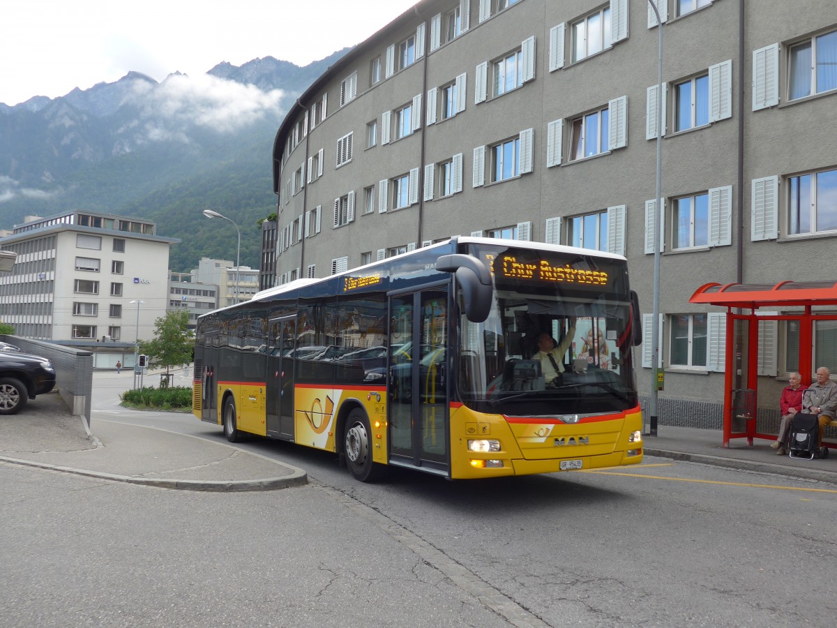 (165'200) - Dnser, Trimmis - GR 95'435 - MAN am 19. September 2015 in Chur, Post 1