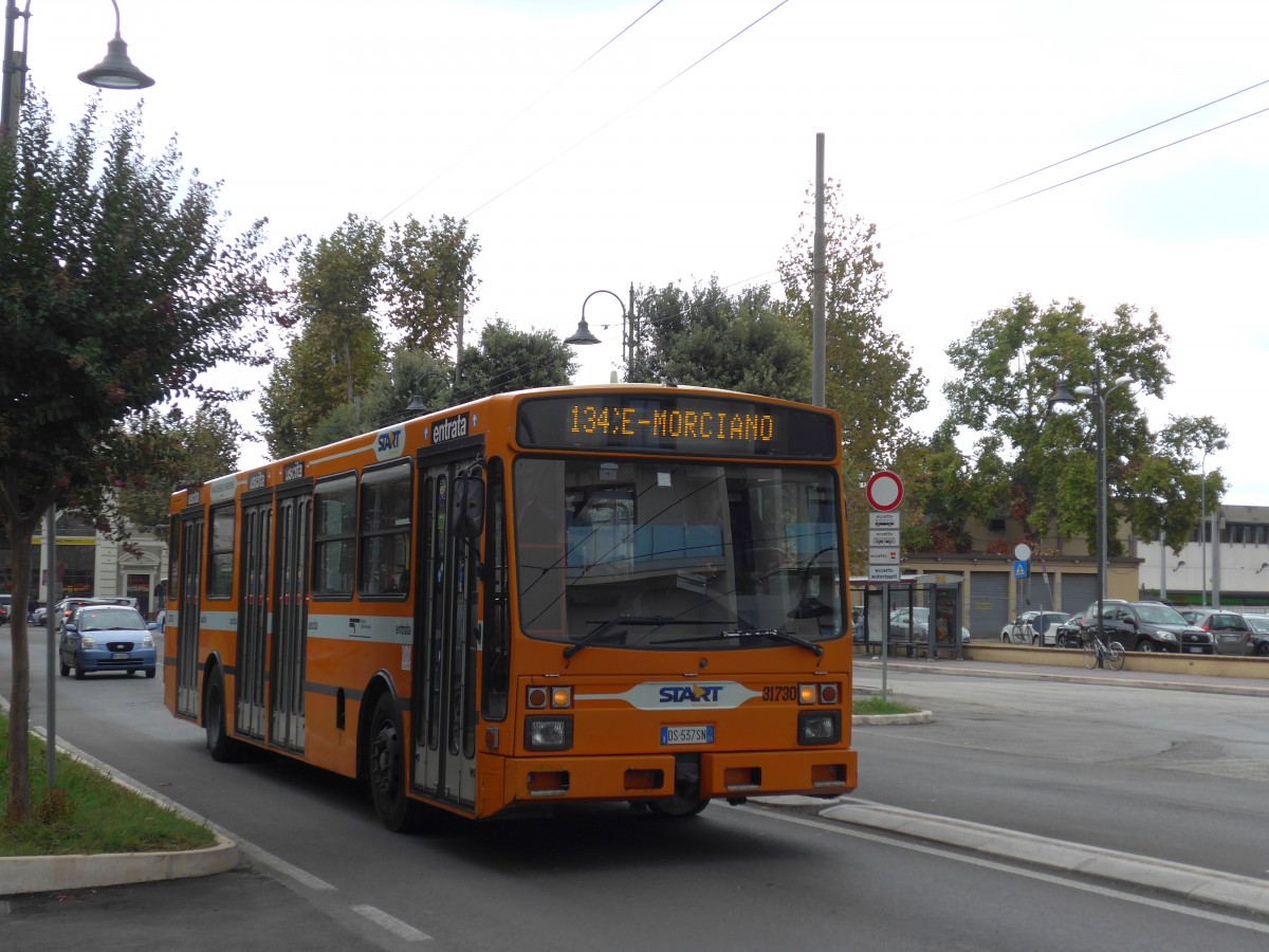 (165'792) - START Cesena - Nr. 31'730/DS-537 SN - Siccar/Autodromo am 25. September 2015 beim Bahnhof Rimini