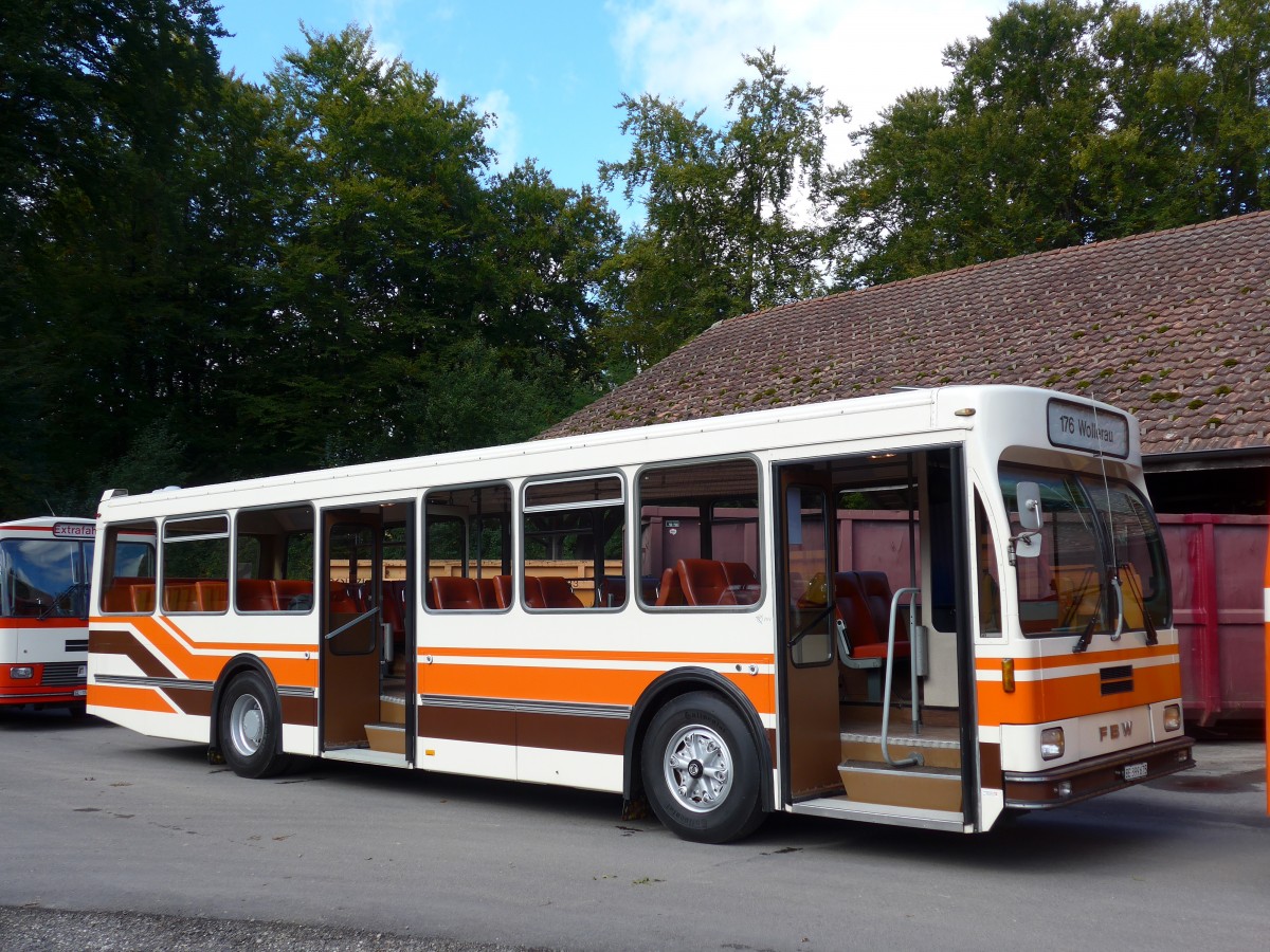 (165'948) - Wegmller, Mnsingen - BE 399'675 - FBW/R&J (ex Bamert, Wollerau) am 4. Oktober 2015 in Oberburg, Ziegelgut