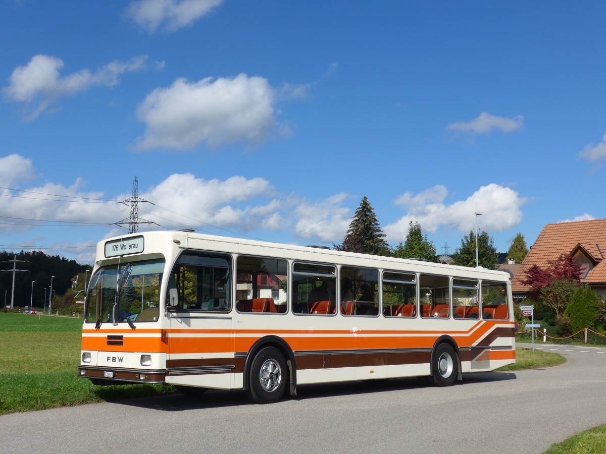 (165'979) - Wegmller, Mnsingen - BE 399'675 - FBW/R&J (ex Bamert, Wollerau) am 4. Oktober 2015 in Wynigen, Landi