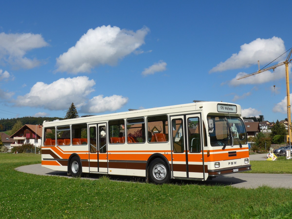 (165'985) - Wegmller, Mnsingen - BE 399'675 - FBW/R&J (ex Bamert, Wollerau) am 4. Oktober 2015 in Wynigen, Landi