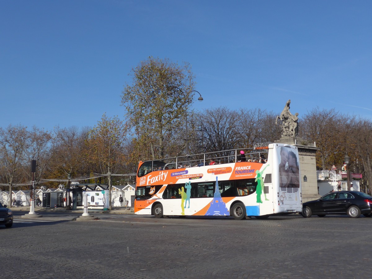 (166'639) - France Tourisme, Paris - CT 707 GT - Volvo/UNVI am 15. November 2015 in Paris, Concorde