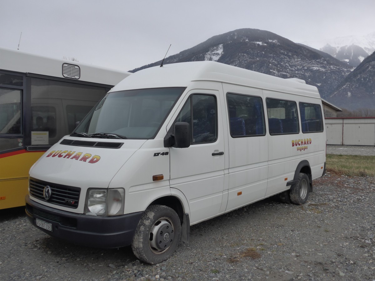 (167'559) - Buchard, Leytron - Nr. 83/VS 187'336 - VW am 29. November 2015 in Leytron, Garage