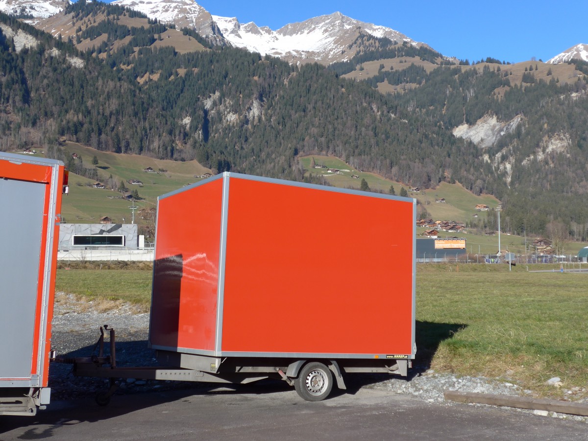 (167'858) - AFA Adelboden - Nr. 60/BE 495'605 - Novatecno Gepckanhnger am 20. Dezember 2015 in Frutigen, Garage