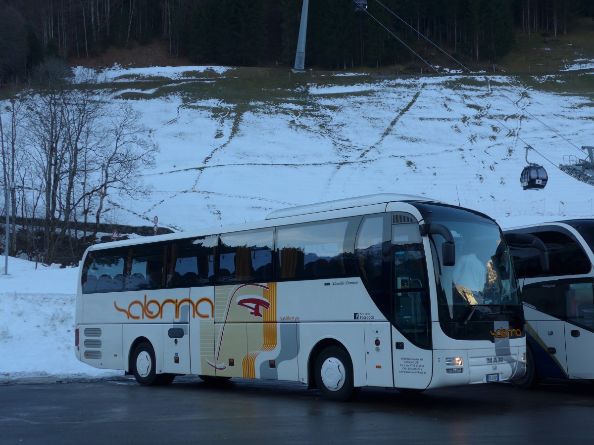 (167'894) - Aus Italien: Sabrina, Cassino - EK-446 KY - MAN am 25. Dezember 2015 in Engelberg, Titlisbahnen