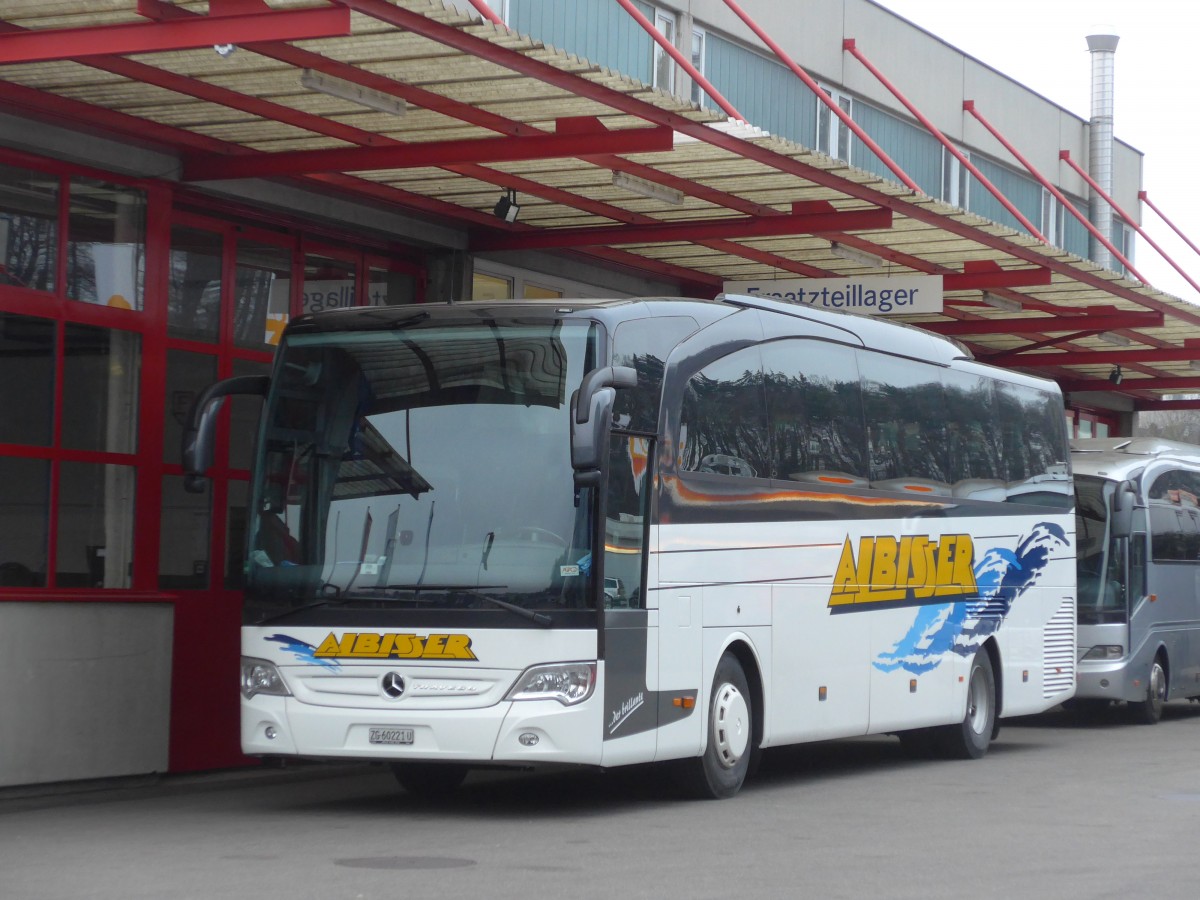 (168'156) - Albisser, Aegeri - ZG 60'221 U - Mercedes am 30. Dezember 2015 in Kloten, EvoBus