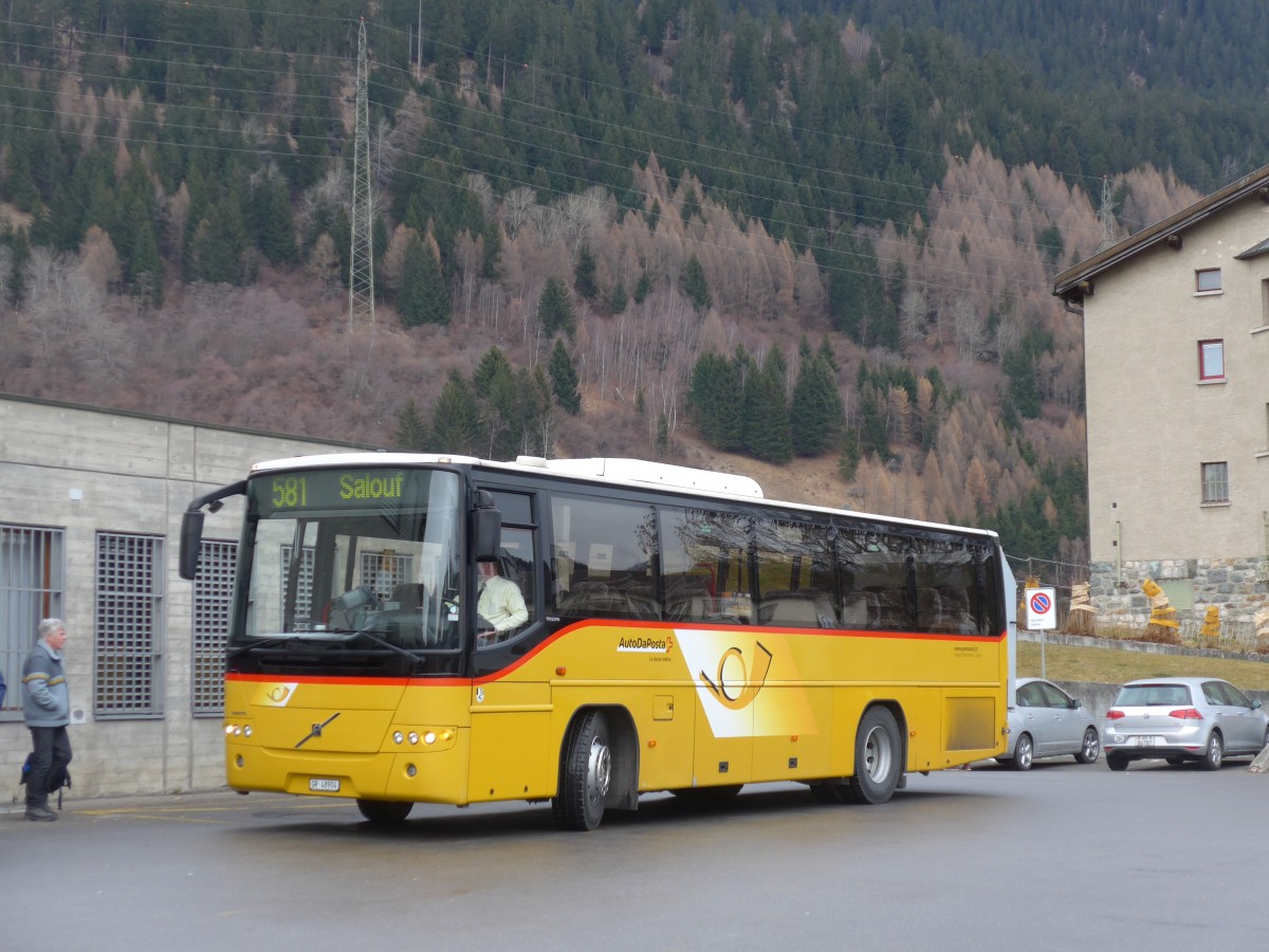 (168'248) - Demarmels, Salouf - GR 48'904 - Volvo am 2. Januar 2016 in Savognin, Post